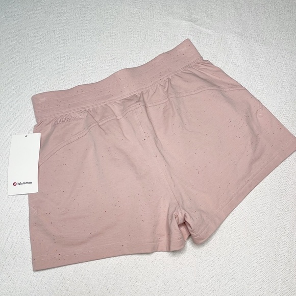 Lululemon High Rise Shorts LA Sweat Terry Cloth Short Mink Berry 12 NWT - Picture 8 of 10